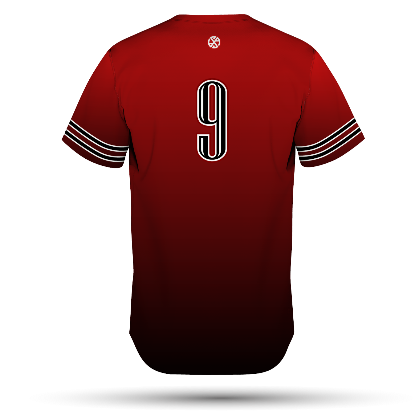 Jersey béisbol manga corta