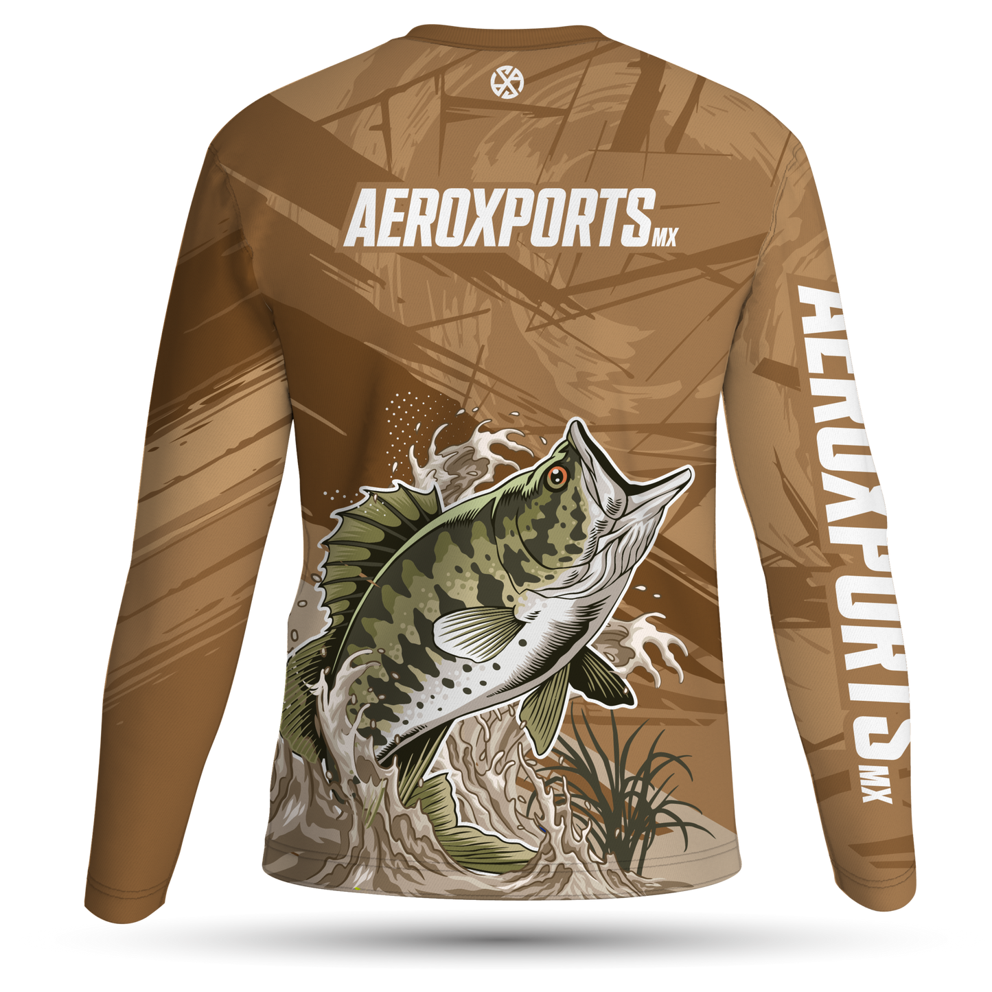 Jersey cuello redondo manga larga