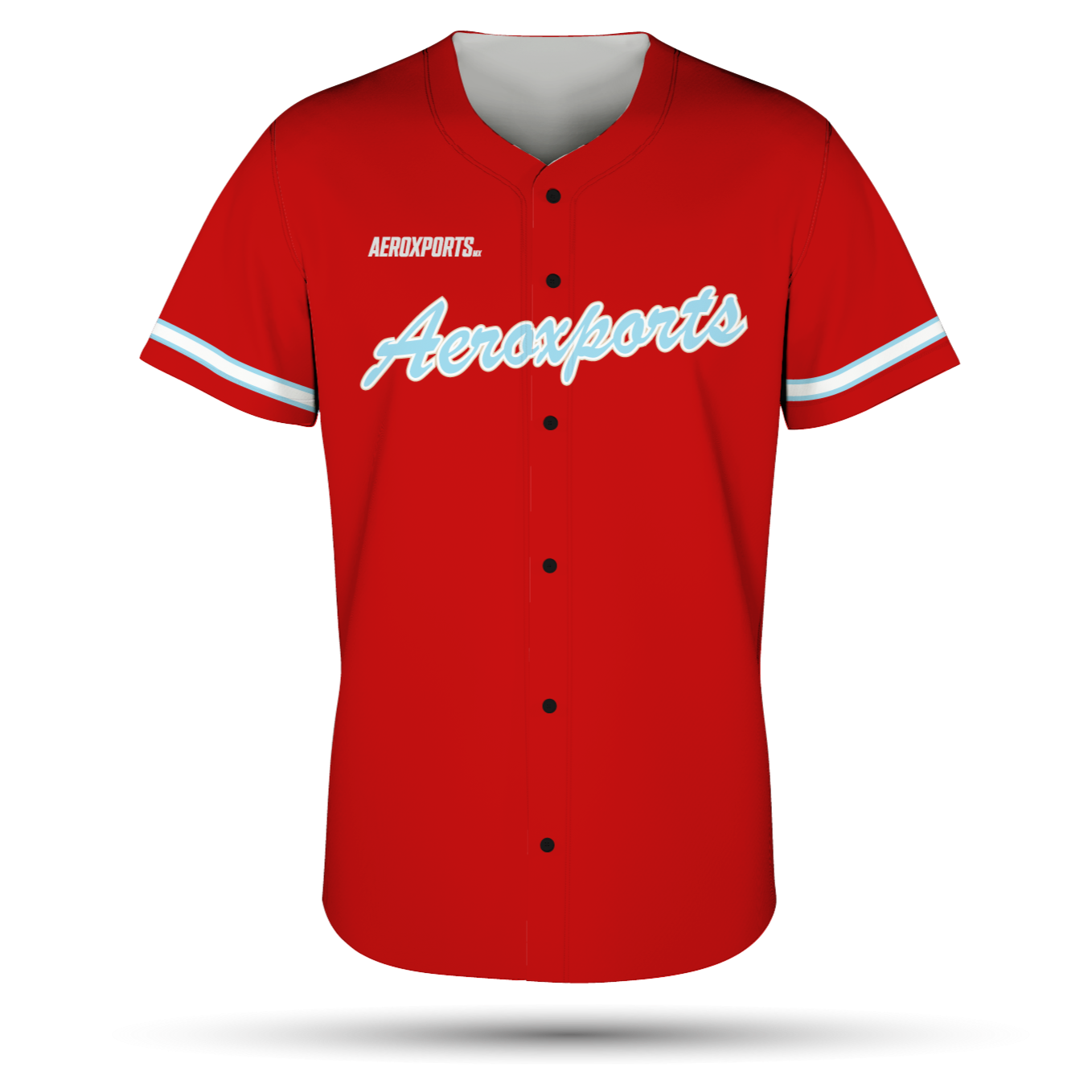 Jersey béisbol manga corta