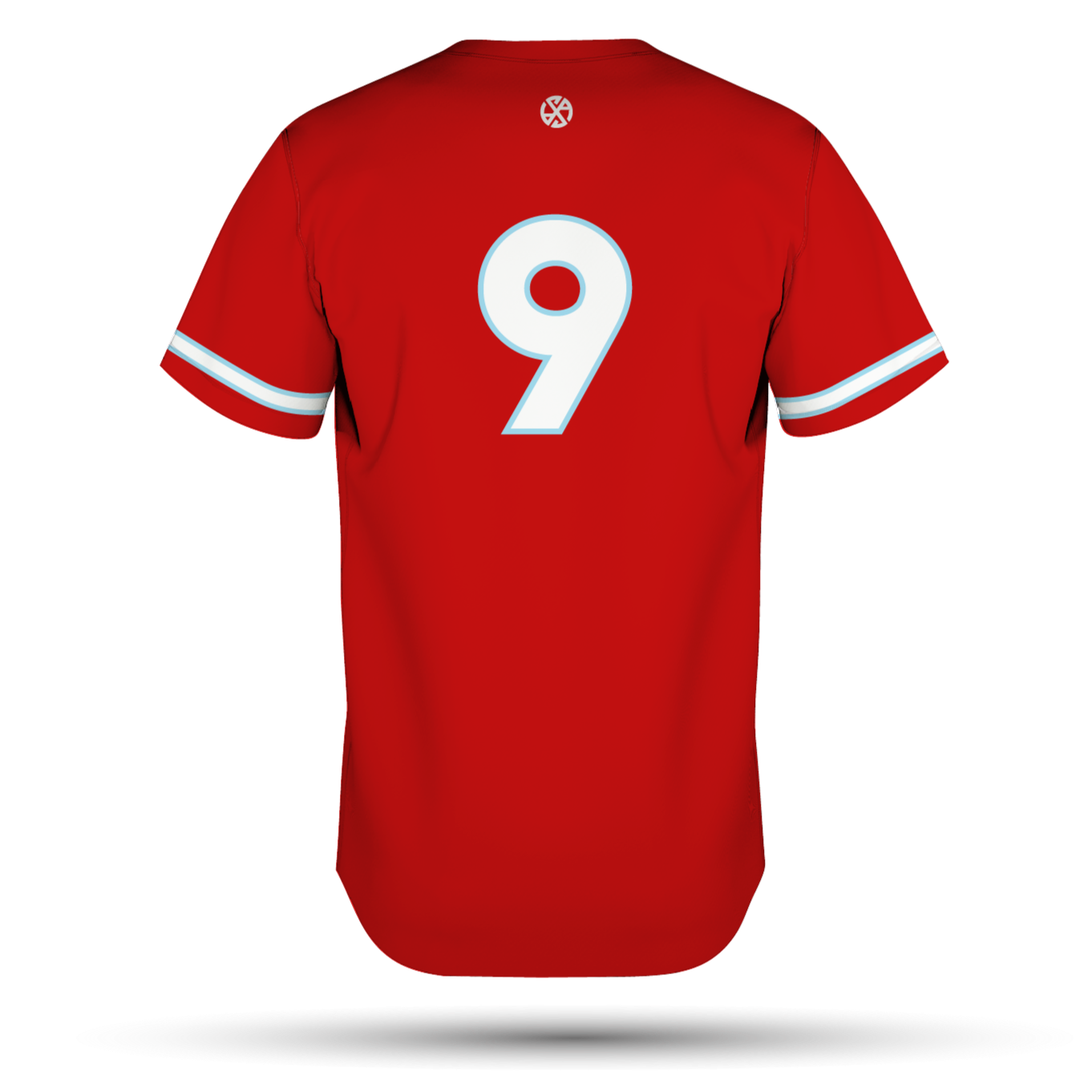 Jersey béisbol manga corta