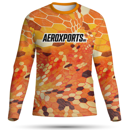 Jersey cuello redondo manga larga