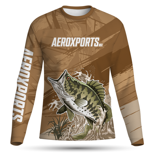 Jersey cuello redondo manga larga